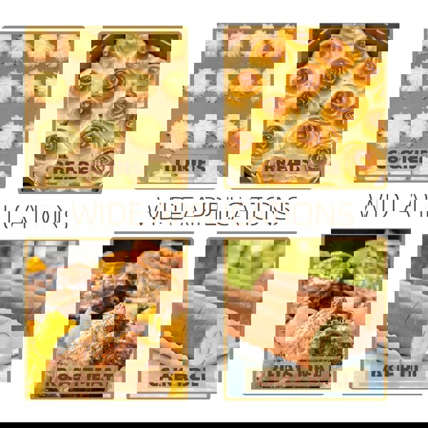 Anygleam Baking Tray Golden Square Non Stick Oven Toaster Pastry Sheet Pan