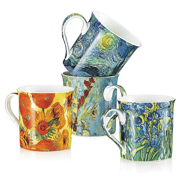 Museum Selection Quartet of Van Gogh Mugs