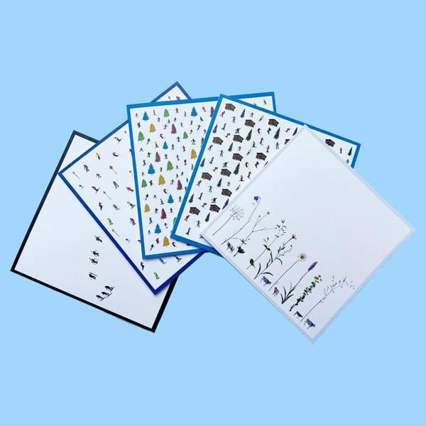 Mountain Life Greetings Cards