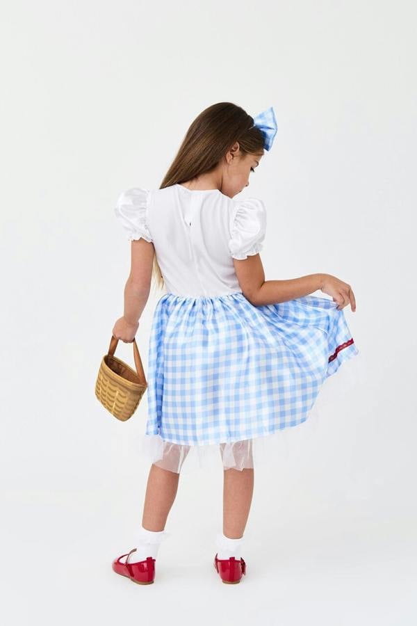 Vanilla Underground Blues Group Girls Blue Dorothy 3 Piece Costume