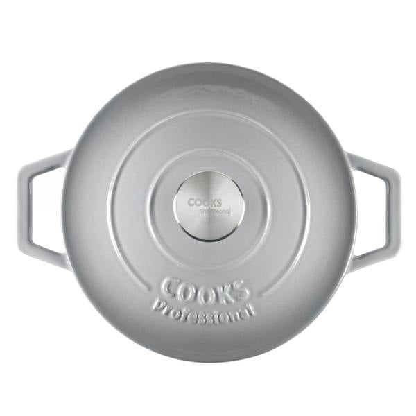 Cooks Professional Set of 5 Cast Iron | Grey