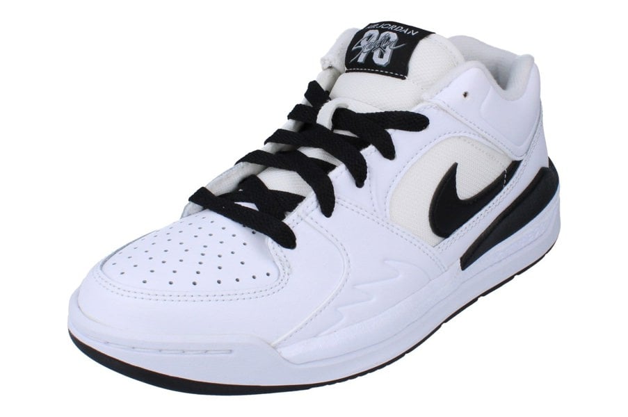 Nike Air Jordan Stradium 90 GS Trainers Dx4399  102 - White Black Cool Grey 102 - Photo 0