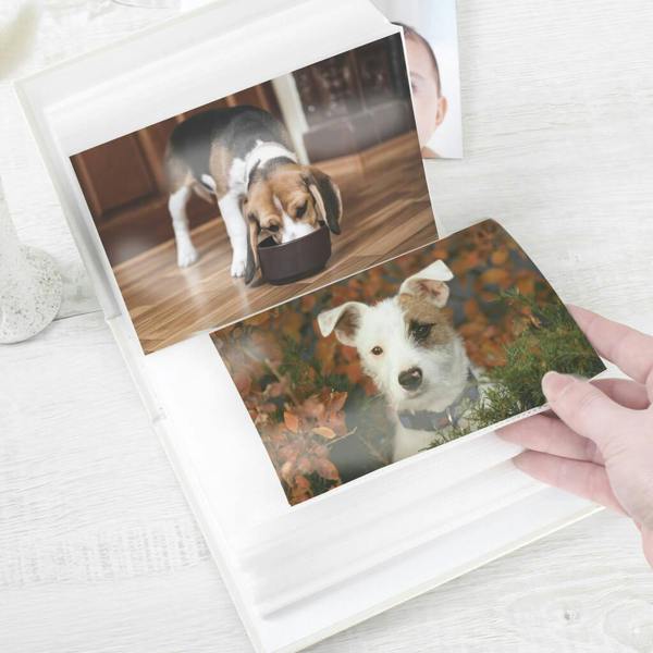 Personalised Dogs Photo Album - close-up detail