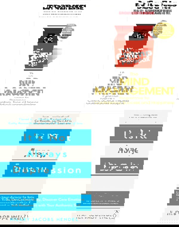 It's Not Always Depression, The Chimp Paradox 2 Books Collection Set