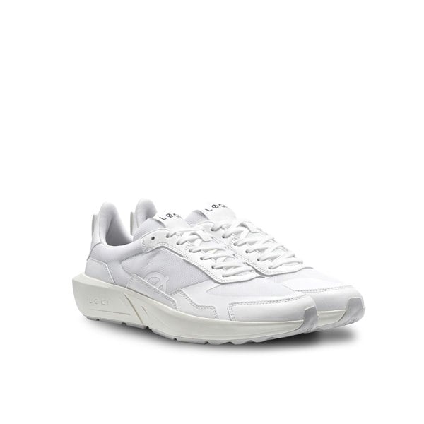 LØCI FLØ White/White Trainers