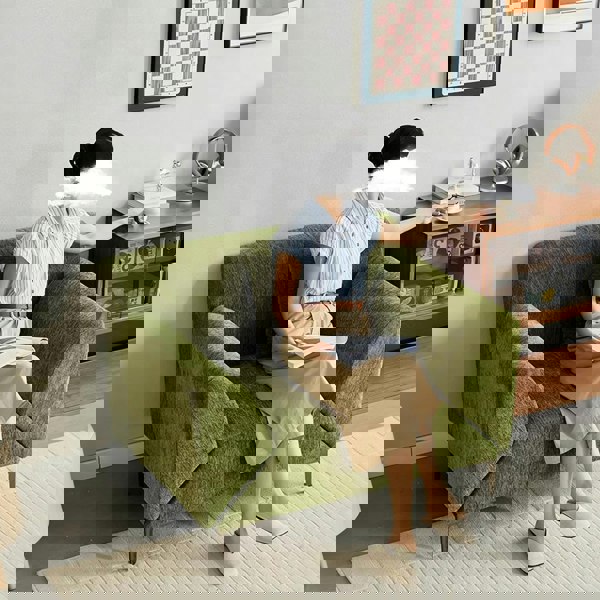 Rit Concept Qadir Deformable Sofa Bed, Armchair, Green