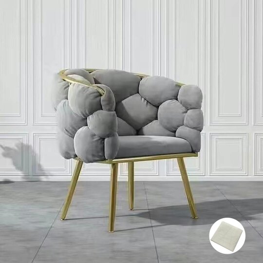 Havendro Bedroom Dressing Chair Luxury Backrest Chair Single Leisure Sofa Chair