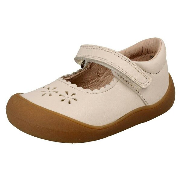 Start-rite Girls Startrite Flower Detail Mary Jane Shoes Eva - Cream