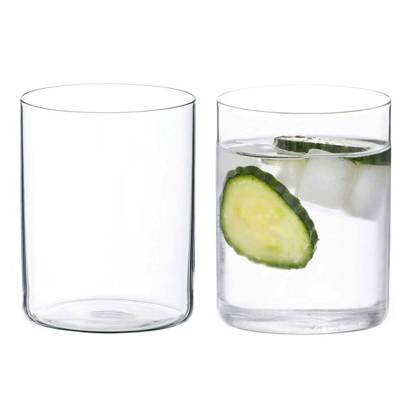 Diamante Light & Thin Air Drinking Glasses - Set of 2