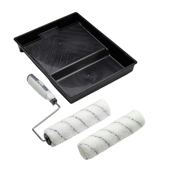 Harris Seriously Good Walls And Ceilings Paint Roller Set - Black/White