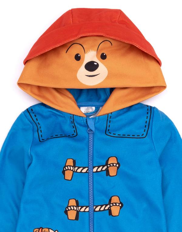 Vanilla Underground Paddington Bear Boys Multicoloured Character Onesie [dis]