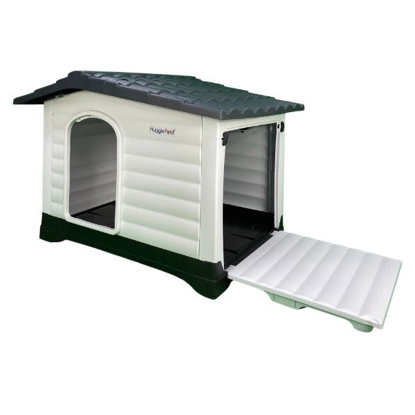 HugglePets Plastic Dog Kennel with Base (424)