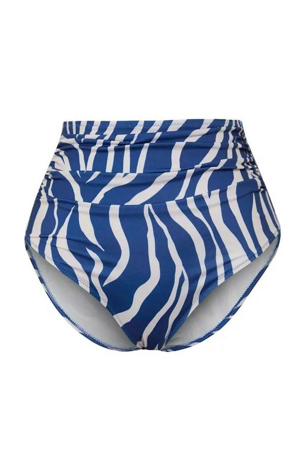 WOVCOR Slimming Effect Hipster Super High Waist Bikini Bottom