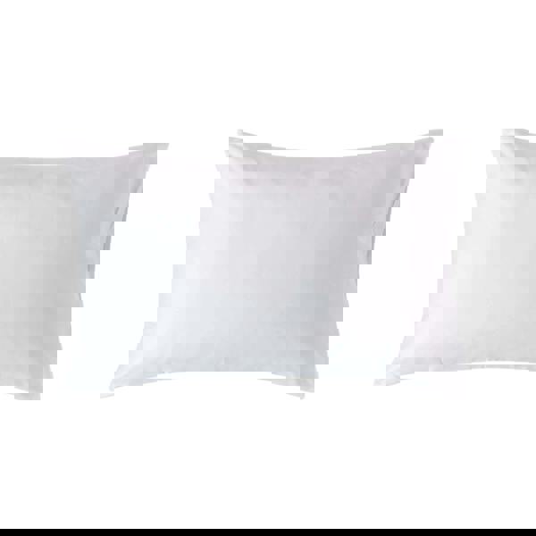 HOMESCAPES Organic 400 TC Egyptian Cotton Sateen Housewife Pillowcase, Standard Size