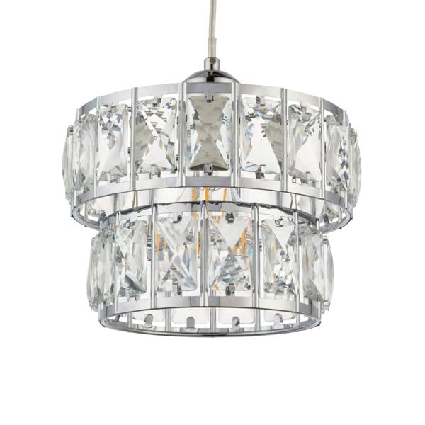 Pagazzi Lighting Darla Clear Ceiling Pendant Shade