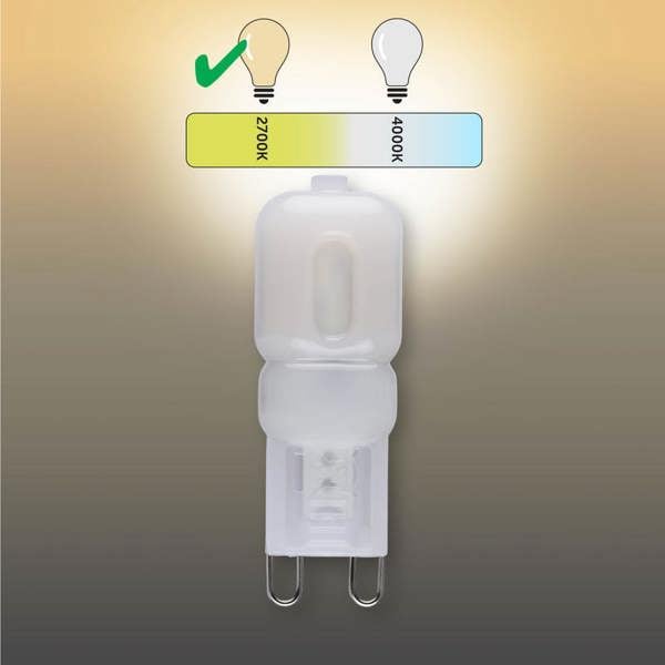 BELL Lighting G9 LED Bulb 2W Energy Saving Light Bulbs
