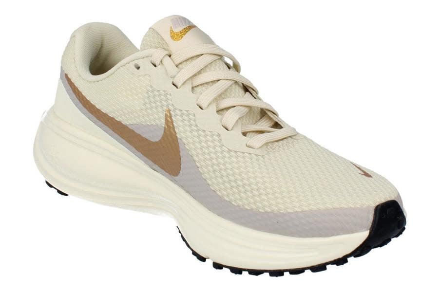 Nike Womens Revolution 8 Running Trainers Hj8485 Shoes  201 - Light Khaki Metallic Gold 201 - Photo 3