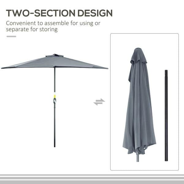 Half Patio Umbrella