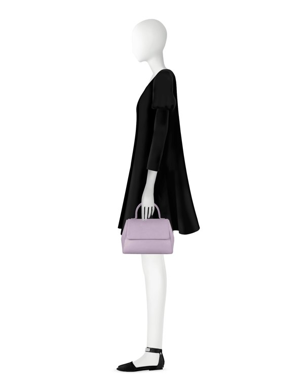Le Parmentier Ladyfinger Crossbody Bag - Lilac