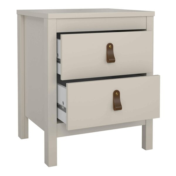 Wyld Haus Wildberry Cashmere Bedside Table 2 Drawers