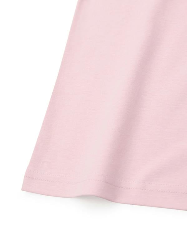 Wicked Girls Pink Split Short Sleeved T-Shirt