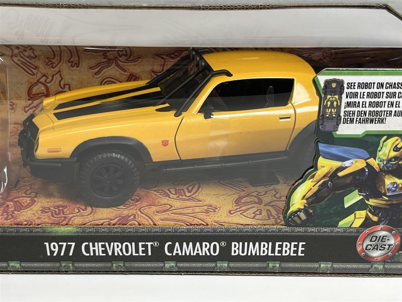 Jada Transformers Rise Of The Beasts 1977 Chevrolet Camaro Bumblebee 1:24 253115010 34263