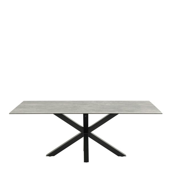 Furniture To Go Heaven Dining Table with Ceramic Grey Top