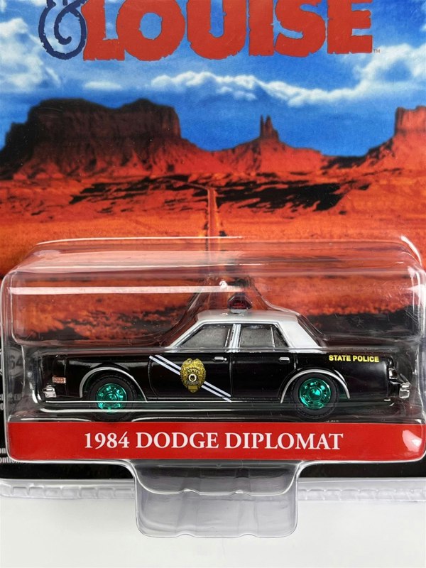 Greenlight Thelma & Louise 1984 Dodge Diplomat Chase Model 1:64 Greenlight 44945E