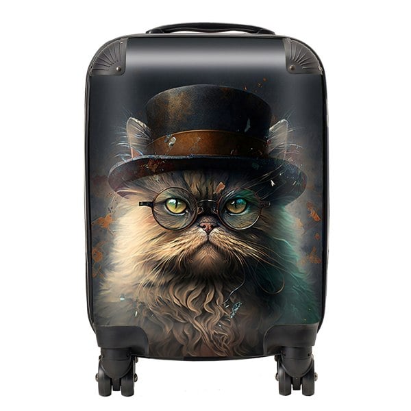 Warren Reed Persian Cat Splashart Suitcase