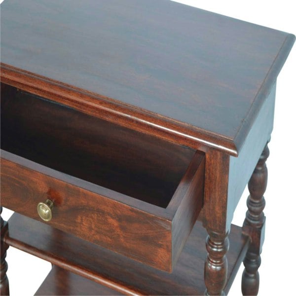 Artisan Furniture Solid Wood Turned Occasional Table