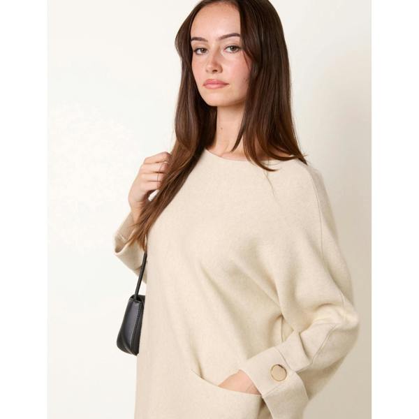 Blue Vanilla Front Seam Pocket Tunic