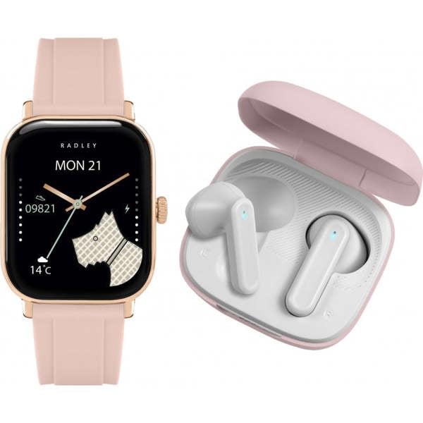 Radley Series 56 Smartwatch and Earbuds Gift Set RYS56-2192-TWS