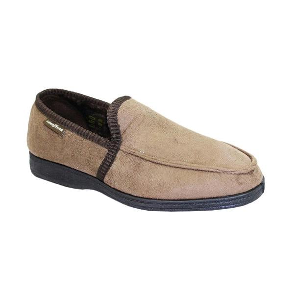 Goodyear Mens Eden Slippers - Brown - 