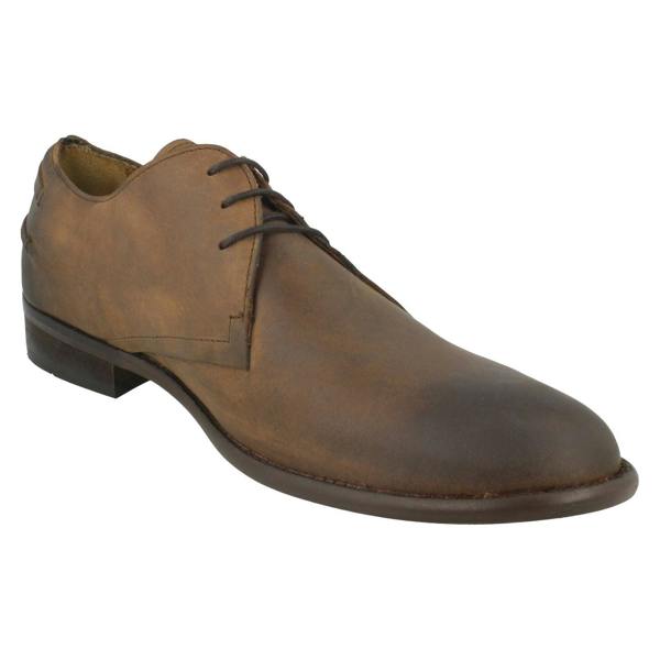 Lambretta Mens Lambretta Brogue Style Shoes M384