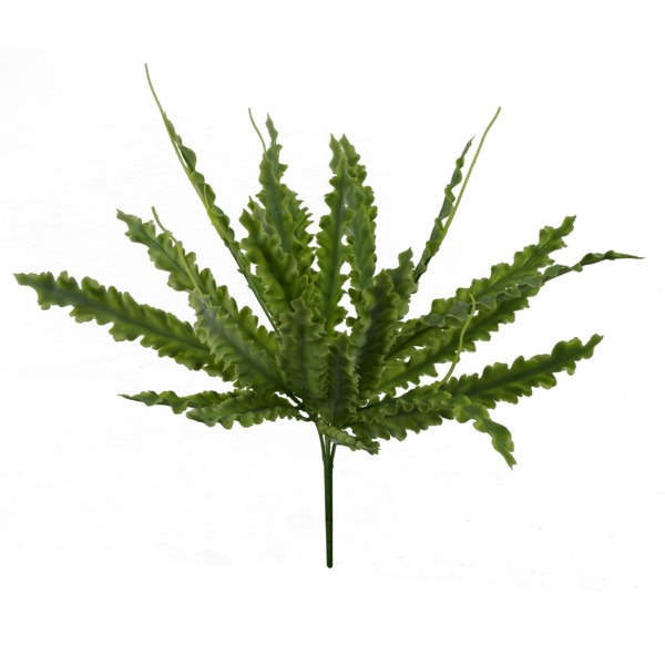 Leaf 12 x 40cm Artificial Crocodile Fern Plant