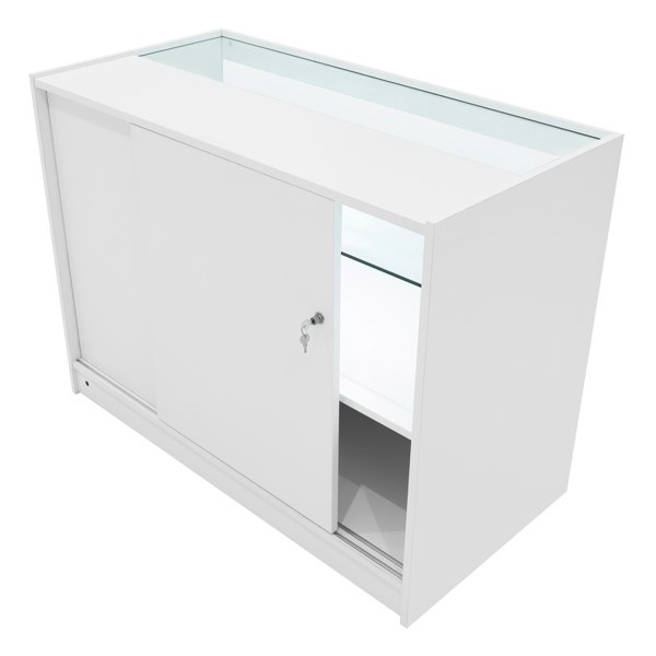 Monstershop Calliope LED Shop Counter Set K1200, C1200 & LM60 - White