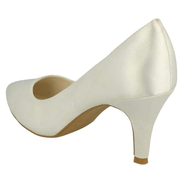 Anne Michelle Ladies Anne Michelle Wedding Court Shoe