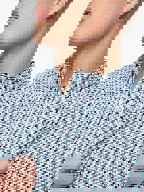 Bewley & Ritch Macrae Shirt Blue Check