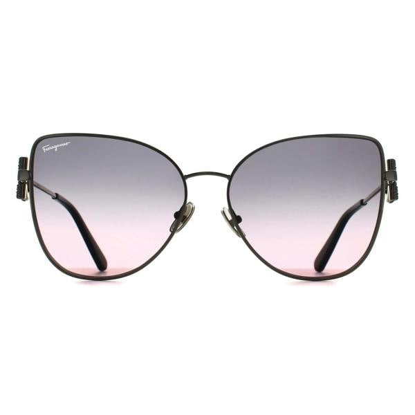 Salvatore Ferragamo Sunglasses SF296SR 772 Rose Gold Grey Rose Gradient