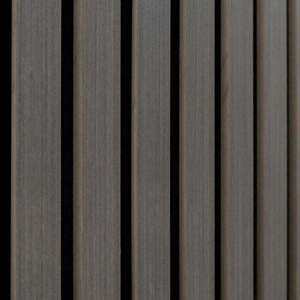 Monstershop Acoustic Slat Wall Panel – Anthracite Grey