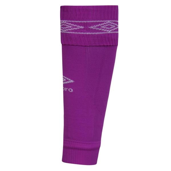 Umbro Mens Diamond Leg Sleeves - Purple Cactus/White - 