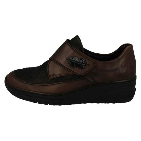 Rieker Womens Rieker Hook And Loop Shoes 487C0