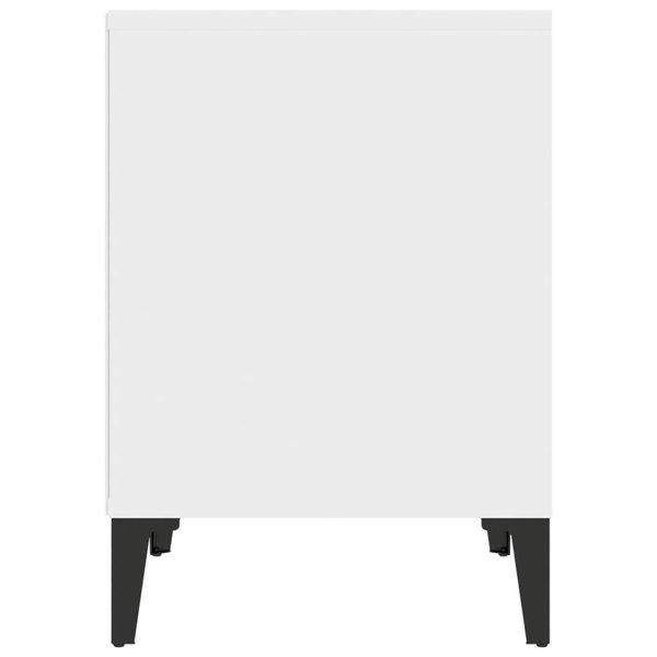 Berkfield Bedside Cabinet White 40x35x50 cm
