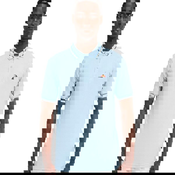 Ellesse Rooks Polo Shirt Light Blue