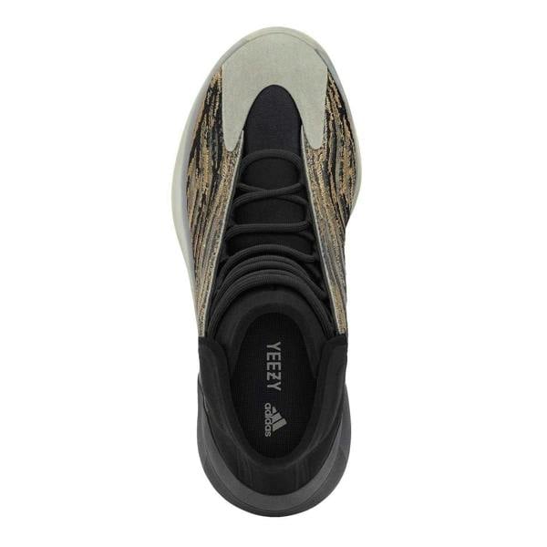 Yeezy Mens Quantum Amber Suede Shoes - Amber/Tint - 