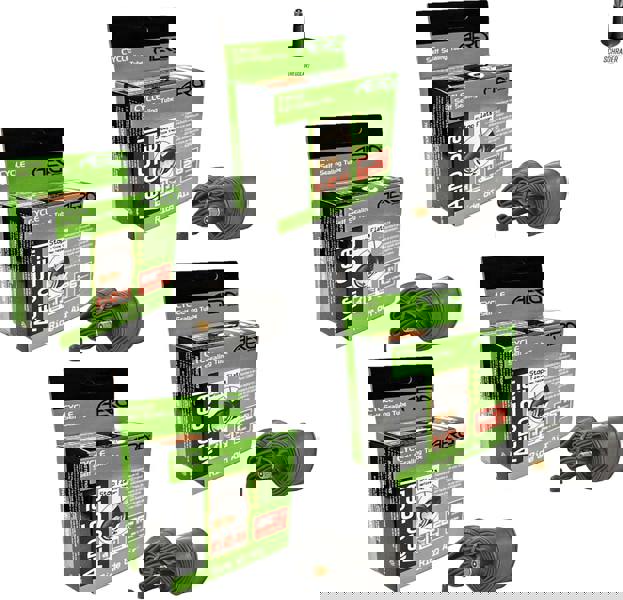 Aero Sport 4 x Self Sealing Butyl Rubber 26" x 1.75 - 2.125 Inner Tubes Schrader Valve