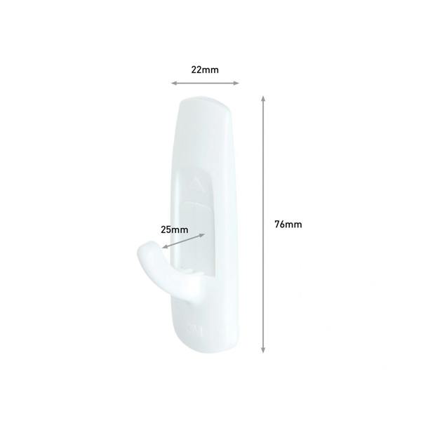 Command Medium Utility Hooks Value Pack (pack 6) - Multi Colour - 