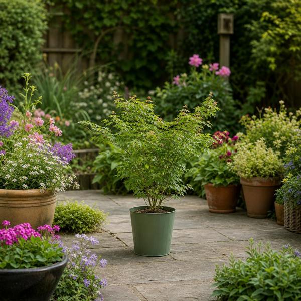 3L Acer Green Leaf in Pot Outdoor Tree for Patio & Garden