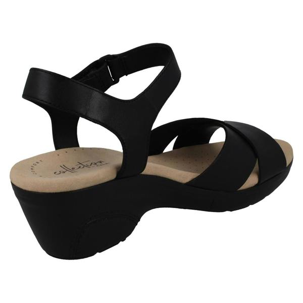 Clarks Ladies Clarks Casual Wedge Sandals Lynette Deb