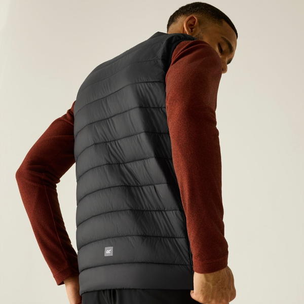 Regatta Mens Marizion Quilted Gilet - Black